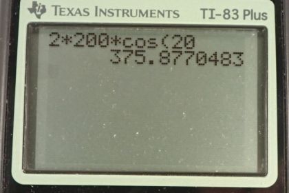 OpenStax College Physics, Chapter 4, Problem 41 (PE) calculator screenshot 1