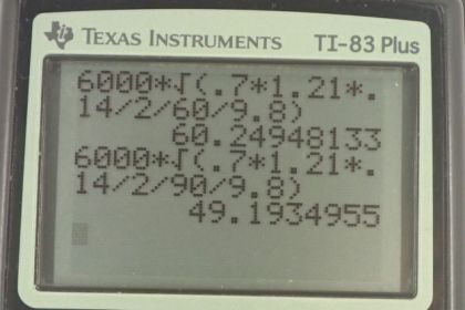 OpenStax College Physics, Chapter 5, Problem 21 (PE) calculator screenshot 1