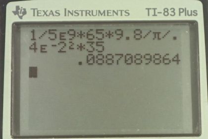 OpenStax College Physics, Chapter 5, Problem 33 (PE) calculator screenshot 1