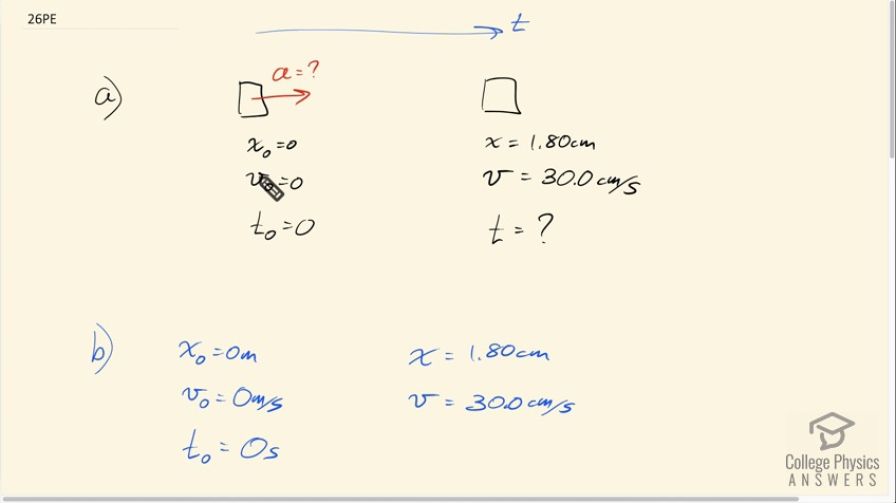 OpenStax College Physics, Chapter 2, Problem 26 (PE) video thumbnail