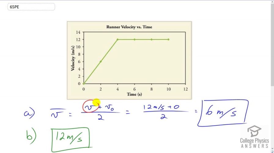 OpenStax College Physics, Chapter 2, Problem 65 (PE) video thumbnail