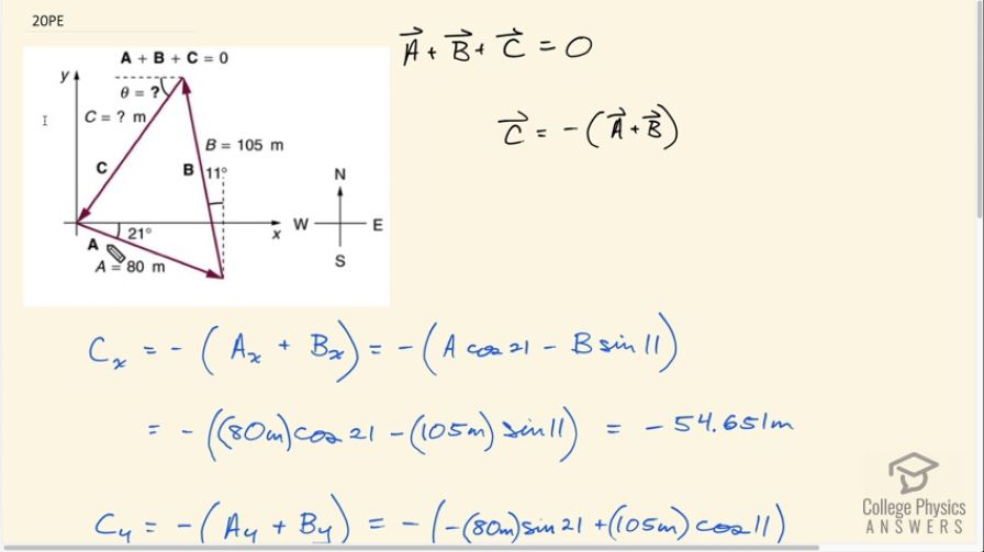 OpenStax College Physics, Chapter 3, Problem 20 (PE) video thumbnail