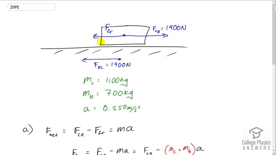 OpenStax College Physics, Chapter 4, Problem 29 (PE) video thumbnail