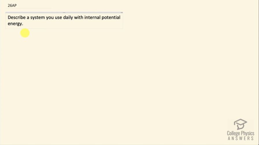 OpenStax College Physics, Chapter 7, Problem 26 (AP) video thumbnail