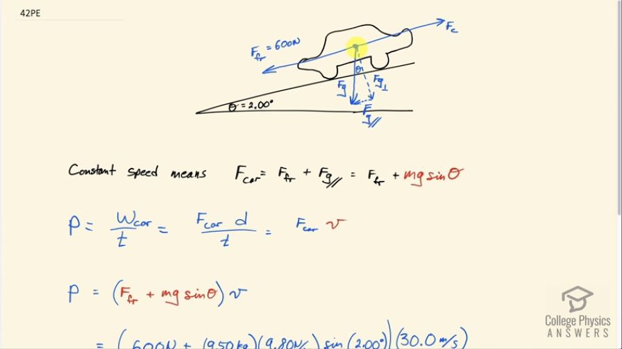 OpenStax College Physics, Chapter 7, Problem 42 (PE) video thumbnail