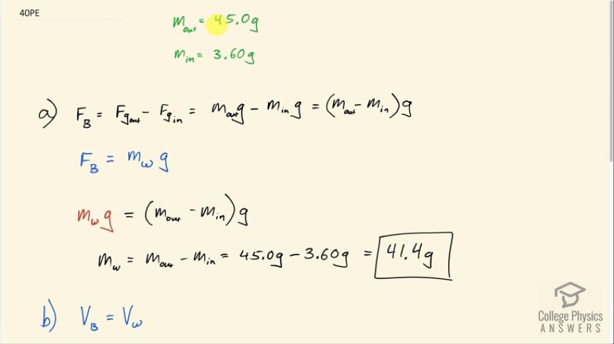 OpenStax College Physics, Chapter 11, Problem 40 (PE) video thumbnail