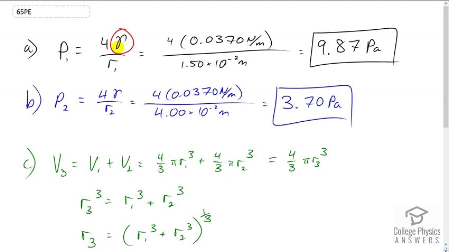 OpenStax College Physics, Chapter 11, Problem 65 (PE) video thumbnail