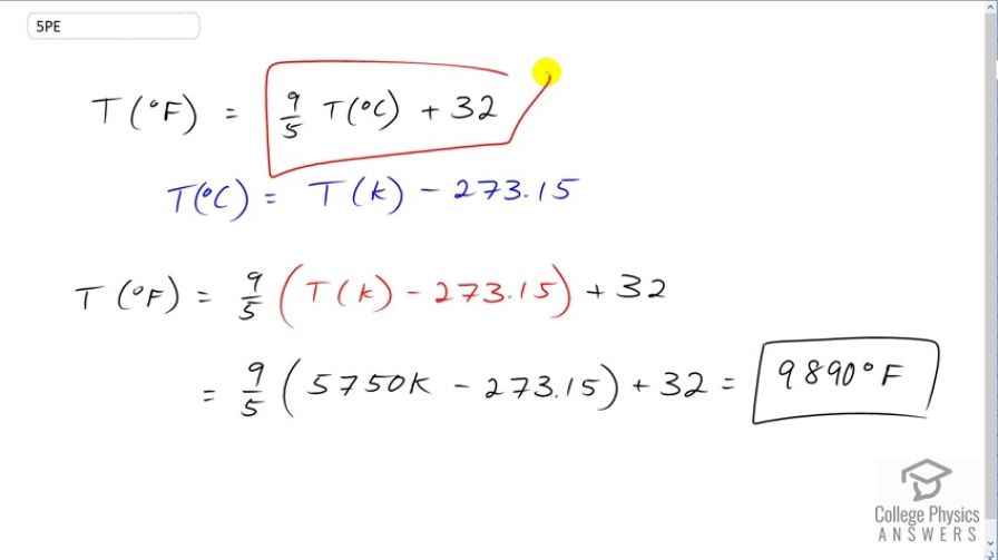 OpenStax College Physics, Chapter 13, Problem 5 (PE) video thumbnail