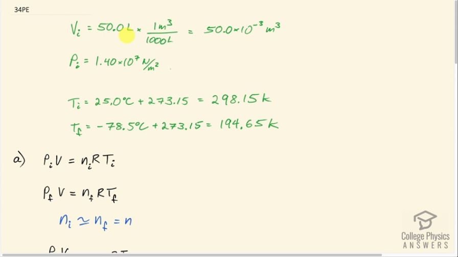 OpenStax College Physics, Chapter 13, Problem 34 (PE) video thumbnail