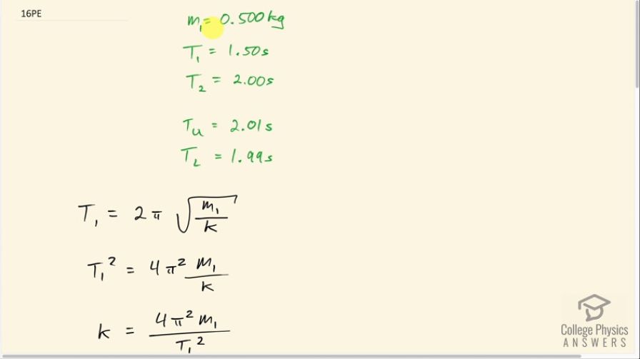 OpenStax College Physics, Chapter 16, Problem 16 (PE) video thumbnail