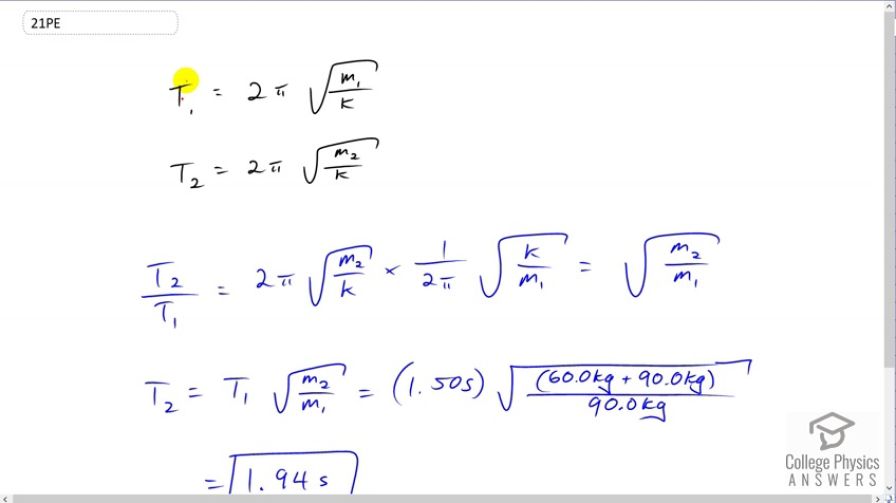 OpenStax College Physics, Chapter 16, Problem 21 (PE) video thumbnail