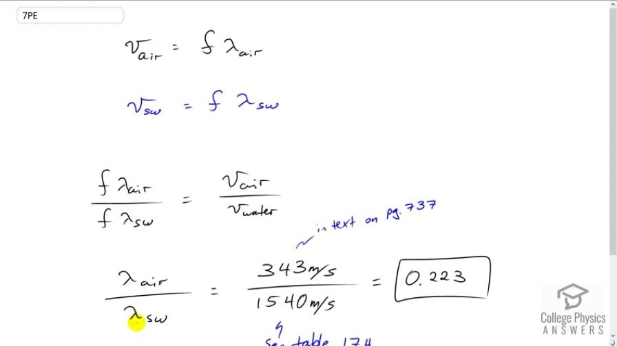 OpenStax College Physics, Chapter 17, Problem 7 (PE) video thumbnail