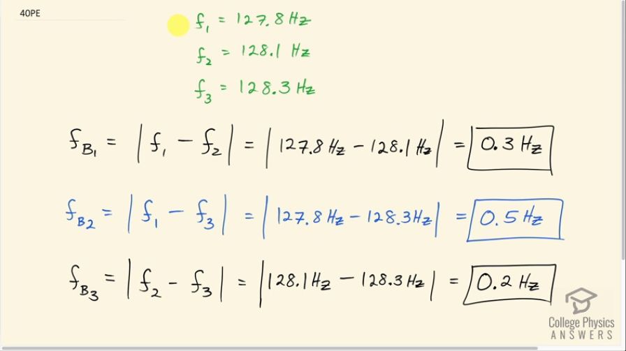 OpenStax College Physics, Chapter 17, Problem 40 (PE) video thumbnail