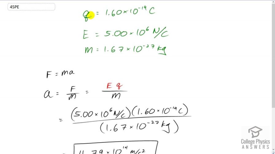 OpenStax College Physics, Chapter 18, Problem 31 (PE) video thumbnail