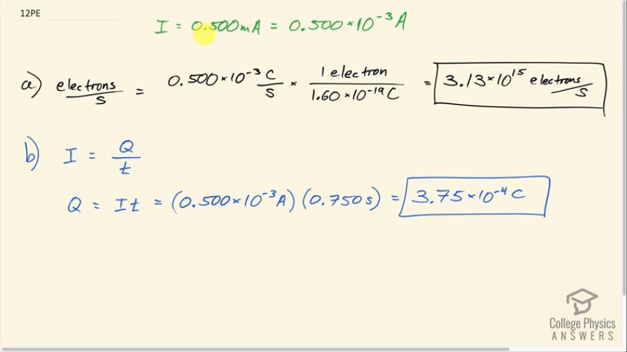 OpenStax College Physics, Chapter 20, Problem 12 (PE) video thumbnail