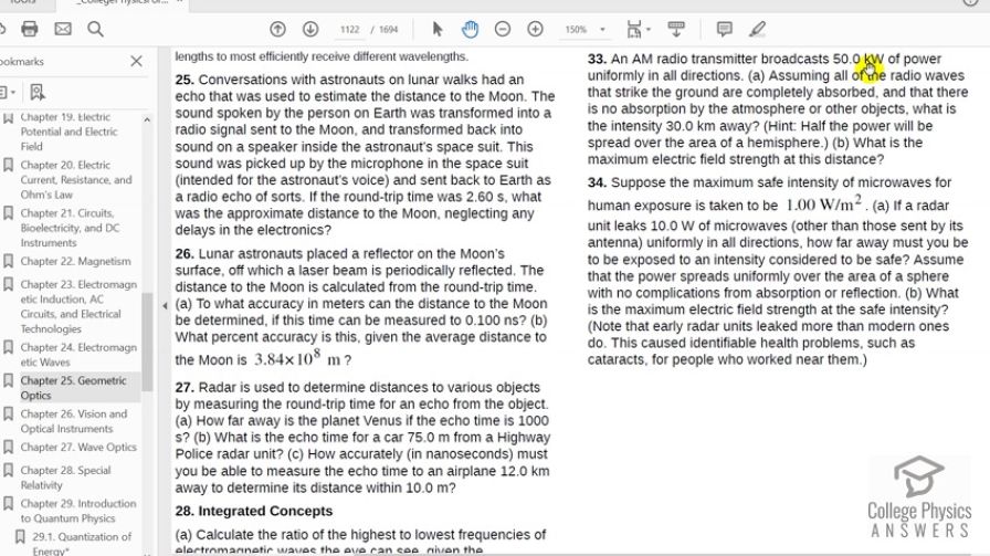 OpenStax College Physics, Chapter 24, Problem 33 (PE) video thumbnail