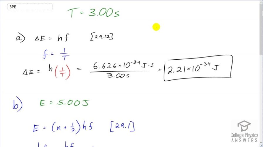OpenStax College Physics, Chapter 29, Problem 3 (PE) video thumbnail