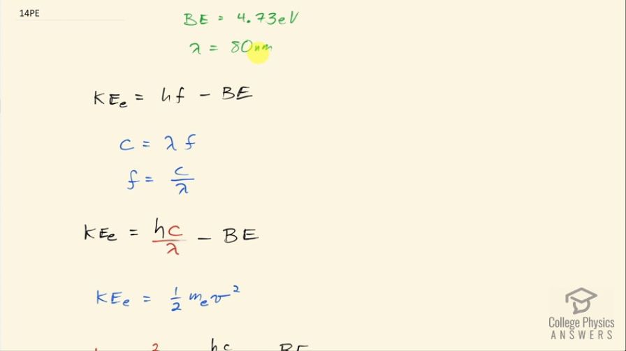 OpenStax College Physics, Chapter 29, Problem 14 (PE) video thumbnail