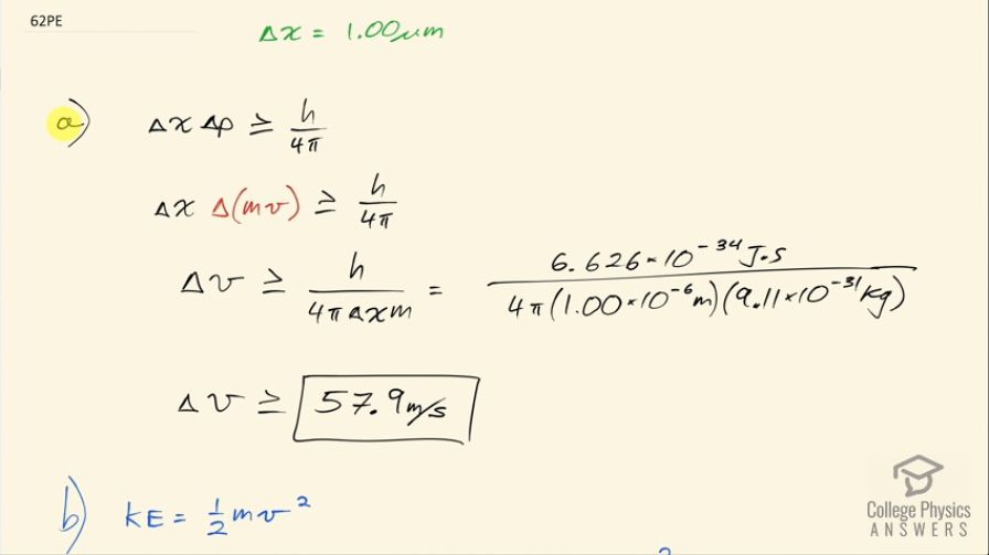 OpenStax College Physics, Chapter 29, Problem 62 (PE) video thumbnail