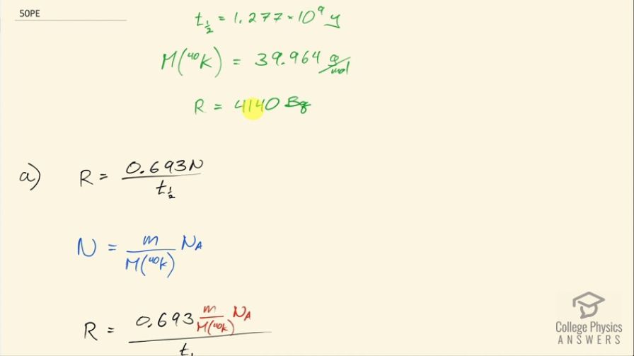OpenStax College Physics, Chapter 31, Problem 50 (PE) video thumbnail