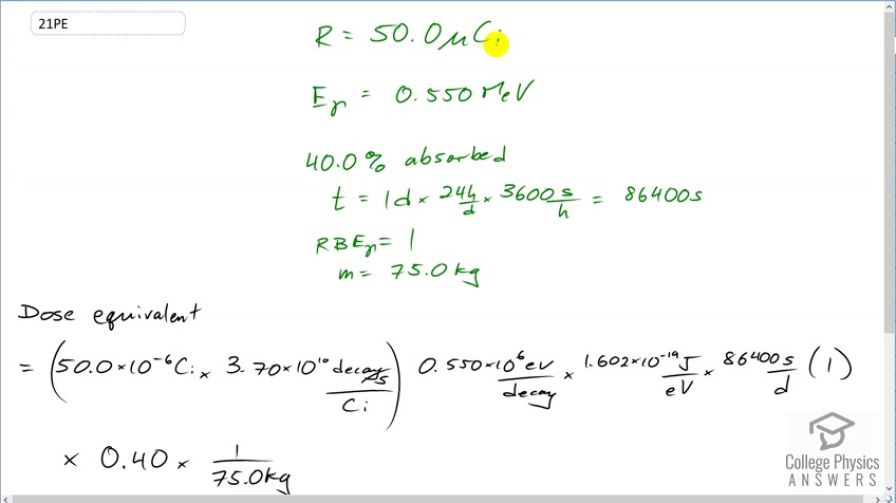 OpenStax College Physics, Chapter 32, Problem 21 (PE) video thumbnail