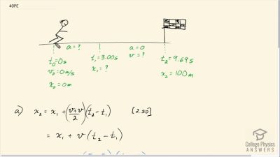 OpenStax College Physics Answers, Chapter 2, Problem 40 video poster image.