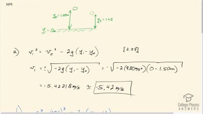 OpenStax College Physics Answers, Chapter 2, Problem 56 video poster image.