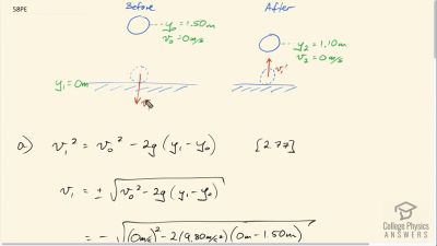 OpenStax College Physics Answers, Chapter 2, Problem 58 video poster image.