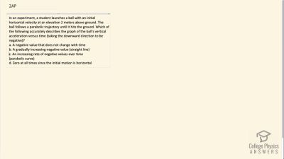 OpenStax College Physics Answers, Chapter 3, Problem 2 video poster image.