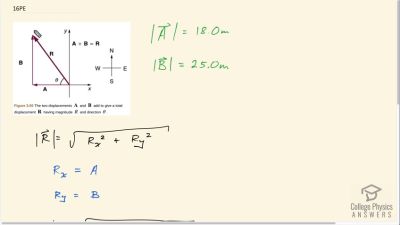 OpenStax College Physics Answers, Chapter 3, Problem 16 video poster image.