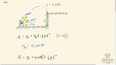 OpenStax College Physics Answers, Chapter 3, Problem 34 video poster image.