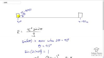 OpenStax College Physics Answers, Chapter 3, Problem 43 video poster image.