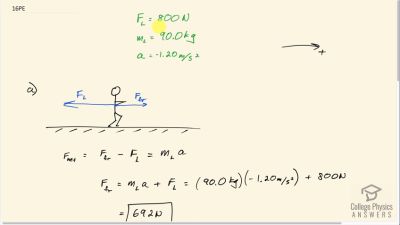 OpenStax College Physics Answers, Chapter 4, Problem 16 video poster image.