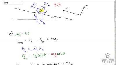 OpenStax College Physics Answers, Chapter 5, Problem 15 video poster image.