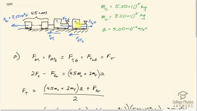 OpenStax College Physics Answers, Chapter 5, Problem 16 video poster image.
