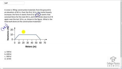 OpenStax College Physics Answers, Chapter 7, Problem 5 video poster image.
