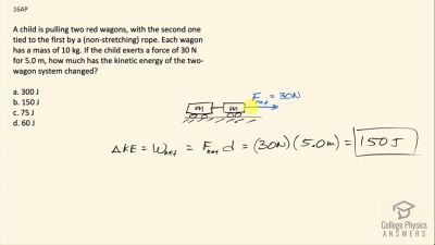 OpenStax College Physics Answers, Chapter 7, Problem 16 video poster image.