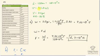 OpenStax College Physics Answers, Chapter 7, Problem 4 video poster image.