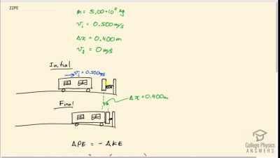 OpenStax College Physics Answers, Chapter 7, Problem 22 video poster image.