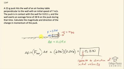 OpenStax College Physics Answers, Chapter 8, Problem 12 video poster image.