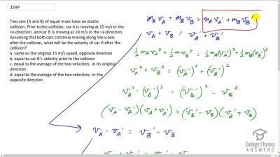 OpenStax College Physics Answers, Chapter 8, Problem 25 video poster image.