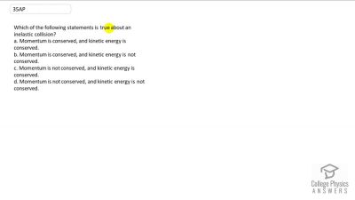 OpenStax College Physics Answers, Chapter 8, Problem 35 video poster image.