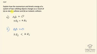 OpenStax College Physics Answers, Chapter 8, Problem 36 video poster image.