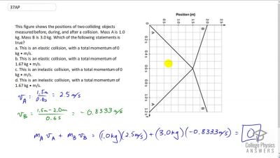 OpenStax College Physics Answers, Chapter 8, Problem 37 video poster image.
