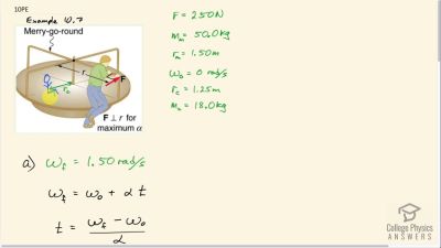 OpenStax College Physics Answers, Chapter 10, Problem 10 video poster image.