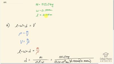 OpenStax College Physics Answers, Chapter 11, Problem 6 video poster image.