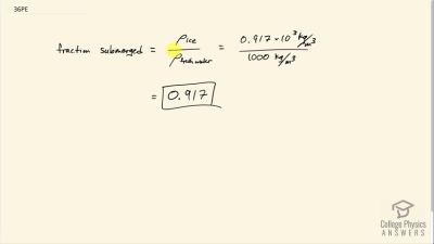 OpenStax College Physics Answers, Chapter 11, Problem 36 video poster image.