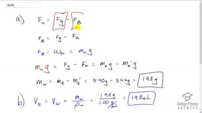 OpenStax College Physics Answers, Chapter 11, Problem 41 video poster image.