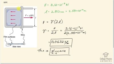 OpenStax College Physics Answers, Chapter 11, Problem 60 video poster image.