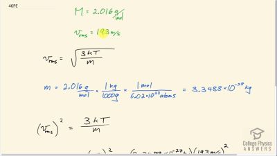 OpenStax College Physics Answers, Chapter 13, Problem 46 video poster image.